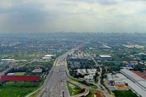 GEO ART - MAIN HIGHWAY WESTBOUND FROM AIRPORT TO DOWNTOWN - BANGKOK - THAILAND 1 GEO ART - MAIN HIGHWAY WESTBOUND FROM AIRPORT TO DOWNTOWN - BANGKOK - THAILAND 1