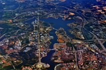 20140719_125548_aerial_PUTRAJAYA_planned_city_south_of_KUALA_LUMPUR_Malaysia aerial: KUALA LUMPUR, capital of Malaysia