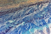 LUNA ART - PART 5 Luftaufnahme suedwestlicher Hindukush in Afghanistan; Grenzgebiet zu Palistan; noerdlich von Kandahar