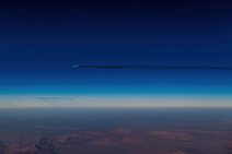 Emirates Airlines Airbus A380 over central Iran Emirates Airlines Airbus A380 over central Iran