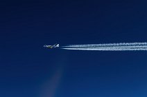 Air Bridge Cargo Boeing B747 with vapor trail in flight Air Bridge Cargo Boeing B747 with vapor trail in flight.jpg