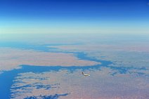 TURKISH AIRLINES CARGO - AIRBUS A330 FREIGHTER - OVER LAKE NASSER - EGYPT 1