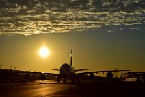 Airbus A380-800 Taxiing during Sunset 2