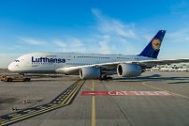 LUFTHANSA AIRBUS A380-800 D-AIMN ON TOW LUFTHANSA AIRBUS A380-800 D-AIMN ON TOW