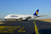 LUFTHANSA AIRBUS A380-800 TAXIING