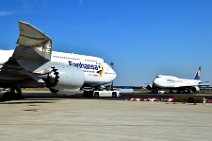 LUFTHANSA FANHASA AND SIEGERFLIEGER B747 LUFTHANSA FANHASA AND SIEGERFLIEGER B747