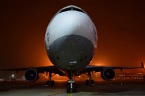 LUFTHANSA CARGO - BOEING MD11 BY NIGHT - FRANKFURT AIRPORT