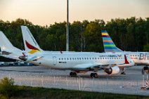 German Airways Embraer E190 D-AZFA parked in EDDK - Germany German Airways Embraer E190 D-AZFA parked in EDDK - Germany