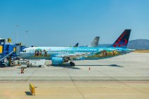 Brussels Airlines Airbus A320 in special livery in EBBR - Belgium Brussels Airlines Airbus A320 in special livery in EBBR - Belgium.jpg