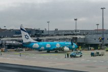 EL AL Boeing B737-800 with clouds livery - 4X-EKO in EDDF 1 EL AL Boeing B737-800 with clouds livery - 4X-EKO in EDDF 1
