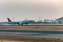 SAUDIA Boeing B777 landing in Jeddah - Saudi Arabia SAUDIA Boeing B landing in Jeddah - Saudi Arabia