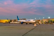 United Airlines Boeing B767 in EDDF during sunset United Airlines Boeing B767 in EDDF during sunset.jpg