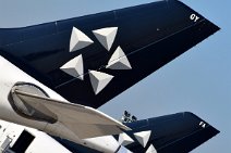 LUFTHANSA AIRBUS A340 TAIL PARADE - STAR ALLIANCE 2
