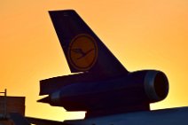 LUFTHANSA CARGO MD11 TAIL FIN