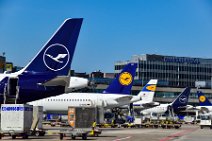 LUFTHANSA TAILS - three different liveries LUFTHANSA TAILS - three different liveries