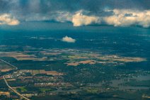 GEO ART - northwest bound view across Wildau to new berin airport BER - Germany GEO ART - northwest bound view across Wildau to new berin airport BER - Germany