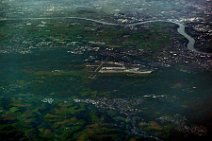 20111023_082117_AERIAL_EDDK aerial photo: airport KOELN-BONN (cologne), EDDK with river RHINE