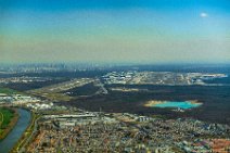 Eastbound view to Frankfurt Airport in March 2020 - Germany 2 Eastbound view to Frankfurt Airport in March 2020 - Germany 2