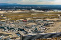 GEO ART - Frankfurt Airport EDDF - Terminal 1 and runways 25 - Germany GEO ART - Frankfurt Airport EDDF - Terminal 1 and runways 25 - Germany