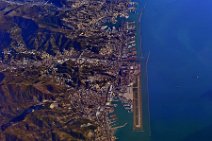 20111219_142652_aerial_Italy_GENOA_Sestri_airport_LIMJ aerial photo: Genoa, Italy (airport code GENOA SESTRI: LIMJ / GOA)