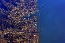 20111219_142656_aerial_Italy_GENOA_Sestri_airport_LIMJ aerial photo: Genoa, Italy (airport code GENOA SESTRI: LIMJ / GOA)