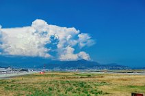 View from Nice airport to Mont Boron with thundercloud - France View from Nice airport to Mont Boron with thundercloud - France.jpg