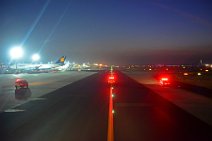 FOLLOW ME ESCORT AT FRANKFURT AIRPORT - FAREWELL FLIGHT - GERMANY 02 FOLLOW ME ESCORT AT FRANKFURT AIRPORT - FAREWELL FLIGHT - GERMANY 02