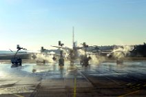 AIRBUS A340-300 DE-ICING IN EDDF