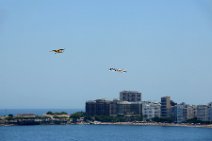 Banner flight along Copacabana - Rio de Janeiro - Brazil Banner flight along Copacabana - Rio de Janeiro - Brazil