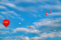 Hot air balloons in the blue sky - Ballonfestival 2024 - Rheinaue Bonn - Germany 24 Hot air balloons in the blue sky - Ballonfestival 2024 - Rheinaue Bonn - Germany 24.jpg