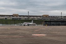 DC 4 TROOP CARRIER ON TEMPELHOF APRON - BERLIN - GERMANY DC 4 TROOP CARRIER ON TEMPELHOF APRON - BERLIN - GERMANY