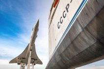 Tailof Tupolev Tu-144 and Concorde Tailof Tupolev Tu-144 and Concorde.jpg