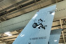 US NAVY Grumman F14 Tomcat in a hangar - tail view - Florida Air Museum - Lakeland - Florida - USA 07 US NAVY Grumman F14 Tomcat in a hangar - tail view - Florida Air Museum - Lakeland - Florida - USA 07.jpg