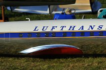 FUSELAGE MODEL AIRPLANE SUPER CONSTELLATION Rumpf einer Lufthansa Super Constellation