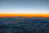 Sunset above the clouds over Mediterranean Sea Sunset above the clouds over Mediterranean Sea.jpg