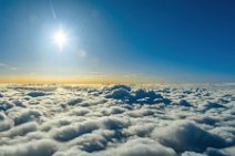 HDR - shining sun above cotton clouds 1 HDR - shining sun above cotton clouds 1.jpg