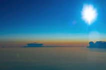 Single thunderclouds before sunset Single thunderclouds before sunset .jpg