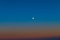 Full moon and aircraft with vapor trail after sunset_1 Full moon and aircraft with vapor trail after sunset.jpg