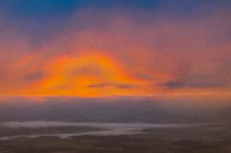 Colorful clouds during sunsrise in winter Colorful clouds during sunsrise in winter