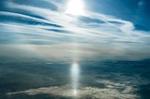 SUN REFLECTIONS IN WINTERLY SKIES SUN REFLECTIONS IN WINTERLY SKIES