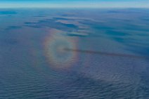 Shadow and halo of an airliner Shadow and halo of an airliner.JPG