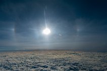 Sun Halo over the clouds 2 Sun Halo over the clouds