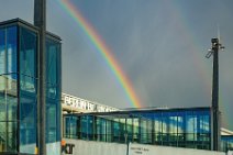 Double rainbow over Berlin Brandenburg airport - Germany Double rainbow over Berlin Brandenburg airport - Germany.jpg