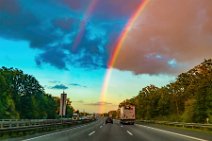 Rainbow next to the Highway - Germany 03 Rainbow next to the Highway - Germany 03.jpg