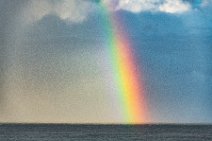 Rainbow over the sea - seen from Stromboli island - Italy 03 Rainbow over the sea - seen from Stromboli island - Italy 03.jpg