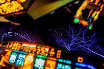 Saint Elmos fire on a cockpit window 29