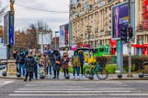 People at a zebra crossing - Bucharest - Romania People at a zebra crossing - Bucharest - Romania.jpg