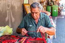 Carpet weaver on a market in Jaffa - Tel Aviv - Israel 1 Carpet weaver on a market in Jaffa - Tel Aviv - Israel 1.jpg