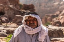 Old man in Petra - Jordan 1 Old man in Petra - Jordan 1