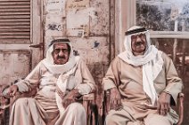 Two Manamah - Bahraini men in traditional dresses - Manamah - Bahrain 02 two Manamah - Bahraini men in traditional dresses - Manamah - Bahrain
